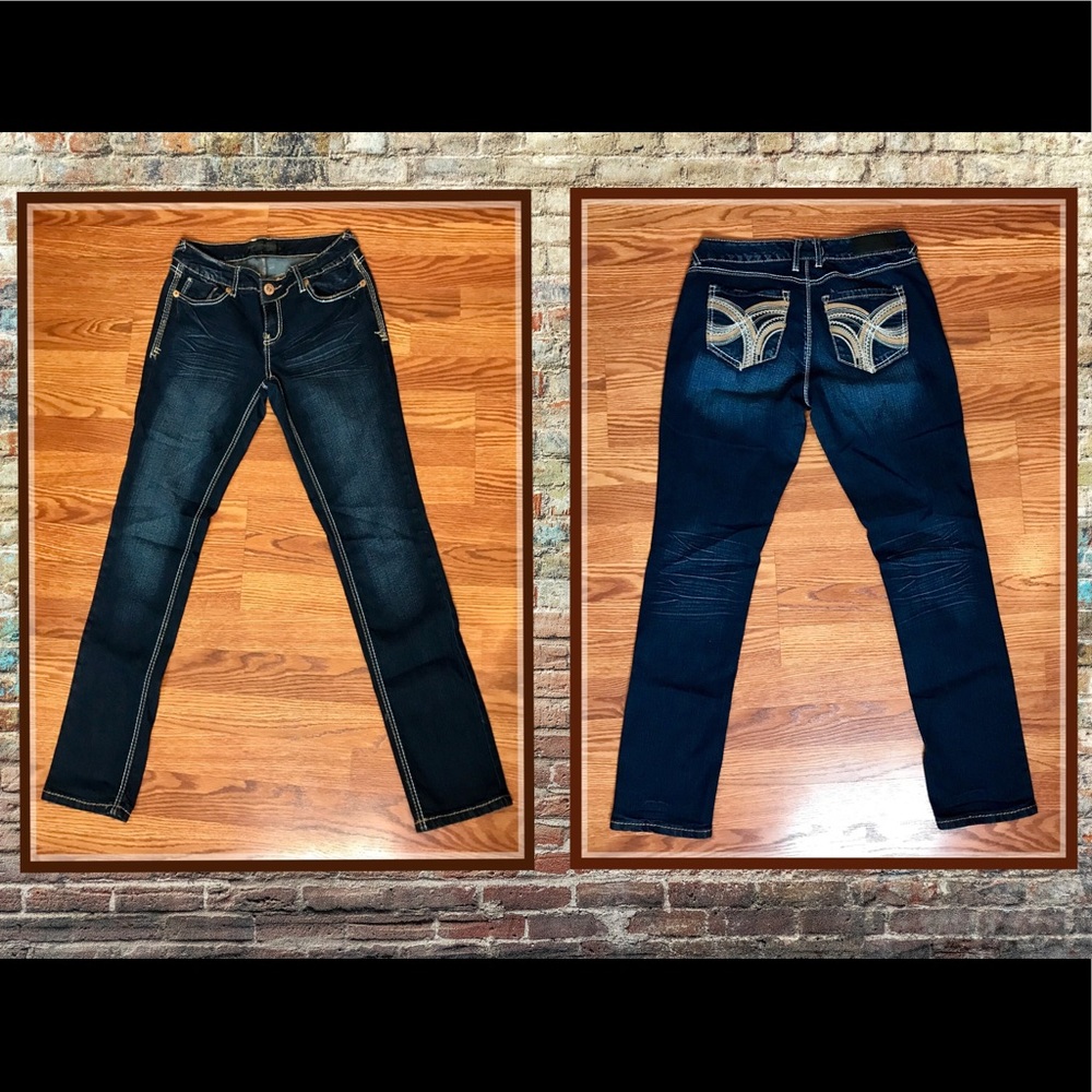 Twenty One Black Low Rise Skinny Jeans